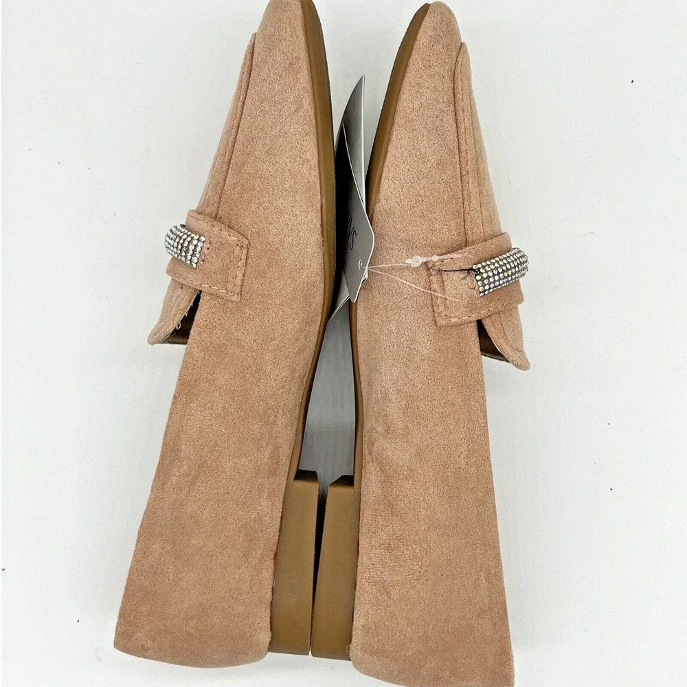 Samilor Elegant Flats Size 7 Pink Shoes Round Toe Shoes Comfortable Slip on NWT - Picture 5 of 12